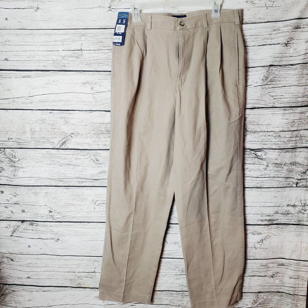 Club Room Classic Fit Khaki Pants Size 34X29